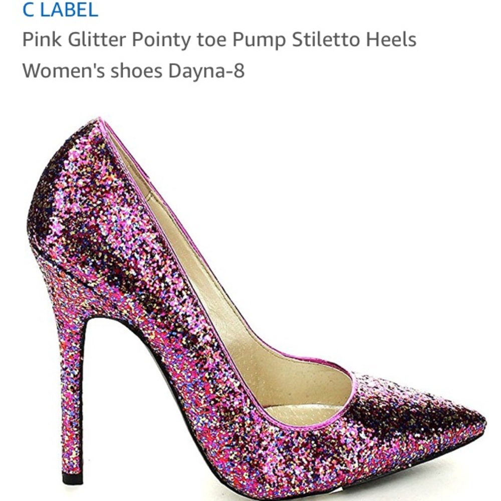 Glittery Pump